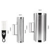 Soulmate Guiro Instrument Stainless Steel Guiro Shaker 3"10" & 6"12"