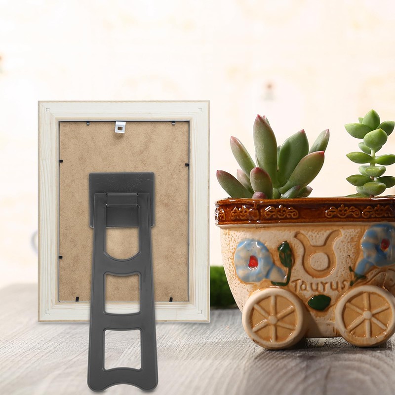 Abaodam 10pcs Photo Frame Stand Frame Back Stand Replacement Plate