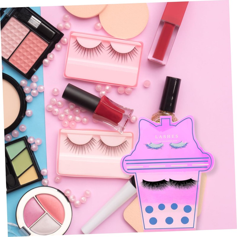 BIUDECO Acrylic Magnetic Eyelash Display Board Compact Lash Extension Tray