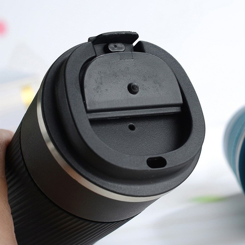 Vacuum Insulation Cup 304 Stainless Steel Simple Portable Temperature Display