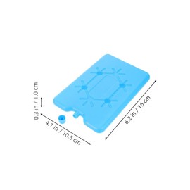 BESPORTBLE 5pcs Reusable Ice Packs Advanced Cooling Performance for Lunch Bags Air Conditioners and Cold Chain Transport Durable Insulation for Sensitive Items and Food Freshness