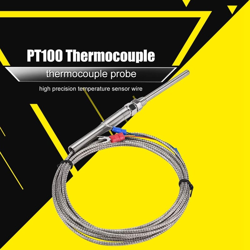 PT100 Thermocouple Temperature Sensor M8 Thread Platinum Resistance Thermocouple 50