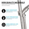 All Metal Handheld Shower Head Holder, Adjustable Shower Wand Holder
