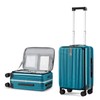 Hanke 20 Inch Carry On Luggage with Wheels PC Hard