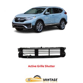 Vantage Auto Parts - Active Grille Shutter Compatible with Honda CR-V 2017-2020 | DIRECT REPLACEMENT | 71350TLAA01 | ‎HO1206101