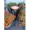 Single Cattail Birdbath