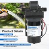 DICMIC 5.0 GPM 12V DC 55 PSI Revolution Water Pump