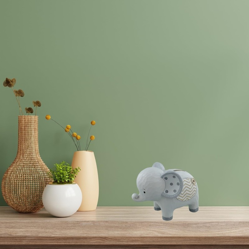 Noah's Ark Elefant Spardose, Kunstharz, CG 1253