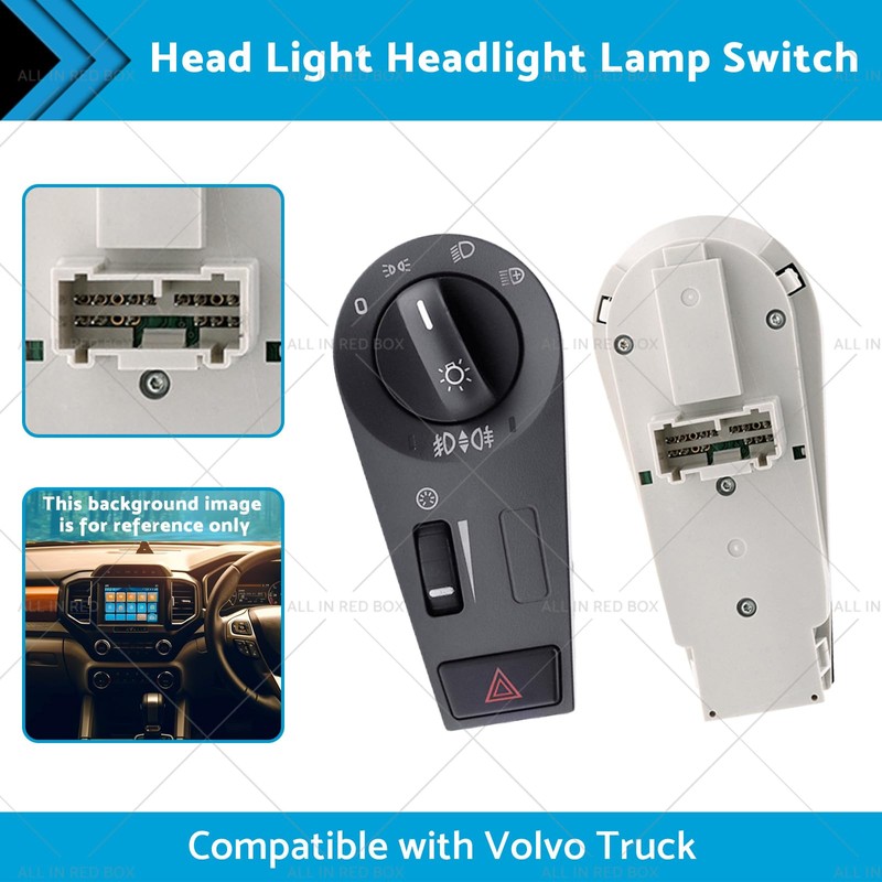 MAX COOL Headlight Switch Headlight Lamp Switch Suitable for Volvo