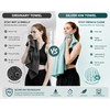Silver Ion (AG+) Microfiber Sports Towel 32 x 63 Inch,
