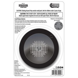 Stranger Things Color Changing Light by Pumpkin Masters: Red and Blue Color Changing Light to represent "The Upside Down" and Human Worlds