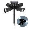 Waterproof Solar Lawn Lights LED Spotlight Landscape Lighting for Outdoor