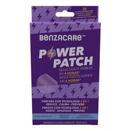 Benzacare Power Patch 36pz - Parche Invisible Antiacné Ultraligero Reduce Imperfecciones Espinillas Día/Noche