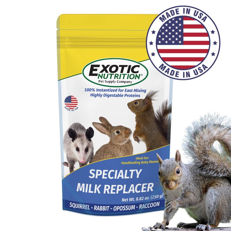 Exotic Nutrition Specialty Milk Replacer 8.8 Oz - - Healthy