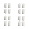 Abaodam 100PCS Hydroponic Sponge Seedling Grow Sponges for Soilless Vegetable