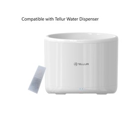 Smart WiFi Pet Water Dispenser, 2L, VIT (Water Filter Pack of 3)