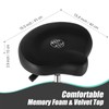 TENTOTEN Drum Throne Hydraulic Drum Stool, Removable Ergonomic Drum Seat