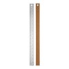 PATIKIL Stainless Steel Ruler Cork Backed, 18 Inch Straight Edge