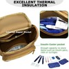 HAMBOLY Knee Walker Handlebar Bag Front Basket with Cooler Pocket