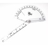 Set of 6 Piece Spinal Finger Goniometer Protractor Ruler 360