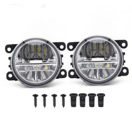 NP 2pcs Fog Light LED Headlight for R-enault M-egane 2/3 D-uster Fluence for K-oleos K-angoo 2003-2015 Halogen Fog Light