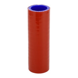 X AUTOHAUX Straight Coupler Silicone Hose 1.26" ID 5" Length 0 Degree Universal Car Silicone Hose Coolant Hose 4-Ply 5mm Thickness Air Intake/Turbo/Intercooler Piping Tube Red Blue 1 Pcs