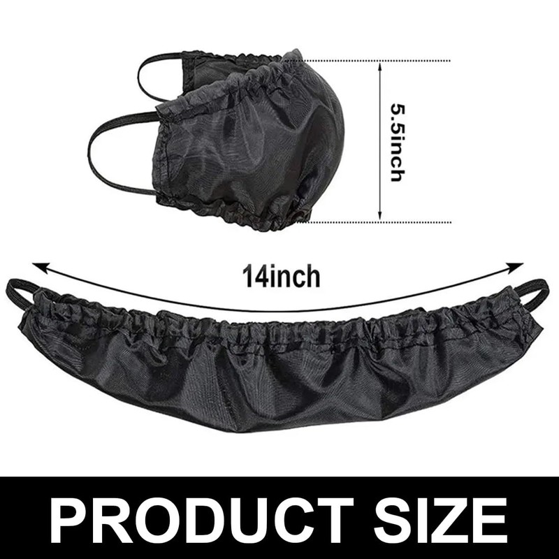 LuLiyLdJ Black Beard Covers Face Beard Apron Beard Stencil Shaving