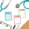 CUUSNNY 12 Pcs Funny Nurse Notepads, 3x4 Inch Self Adhesive