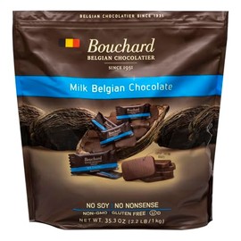 Belgian Milk Chocolate Napolitains 35.3 OZ (2.2 LB/1KG)