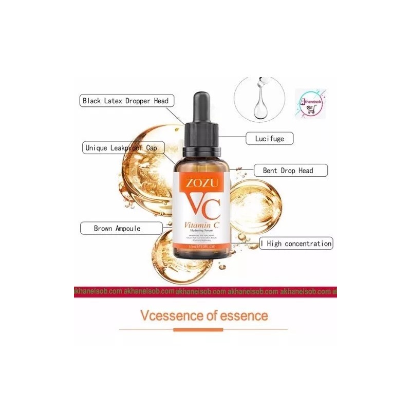 Zozu Serum Vitamina C Original Elimina Manchas Paño Pecas Hidrata