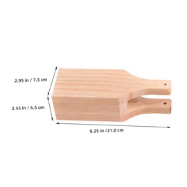 Alipis Butter Tray Utensil Set Wood Plantain Masher Plantain Press for Tostones Multi-Function Cookware