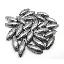 Japan Jujube Shaped Natsume Weight No. 4 (Approx. 0.5 oz (15 g), Pack of 25