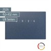 rido/idé Septimus 2026 Pocket Calendar A6 Landscape Plastic Blue
