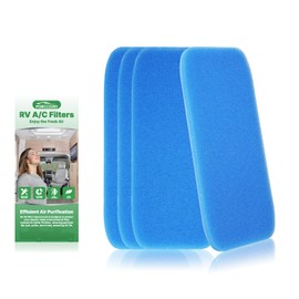 Forccord 4-PACK RV AC Filter RV Air Filters for Air Conditioner Vent, Washable AC Filter 12.875 x 5.5