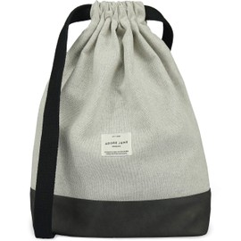 Adore June Daypack Bob Modern Backpack Gym Bag for Sports, Travel and City, Lined Women's & Men's Sports Bag with Inner Pocket and Zip Safety Pocket, light grey, Daypack Backpacks