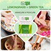 Lemongrass + Green Tea 4-in-1 Manicure & Pedicure Spa Set