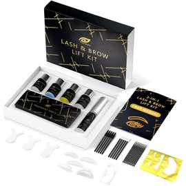 Kit elevador de pestañas actualizado 2022, kit para permanente de pestañas, juego de rizador semipermanente de salón profesional, herramientas de levantamiento de pestañas adecuadas para sal
