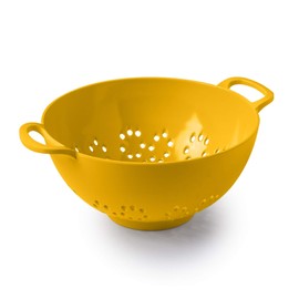 Zeal Melamine Colander/Strainer (15cm) -Mustard Yellow, 5.9in