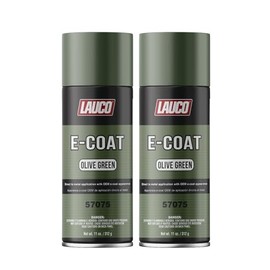 LAUCO E-Coat Olive Green 11 Oz Aerosol Spray Can - Pack of 2
