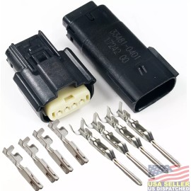 Molex 4-Pin F-150 HID Headlight Retrofit  DIY Connector Kit Ford 8U2Z 14S411-TA