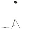 Henn&Hart 14" Blackened Bronze Metal Floor Lamp