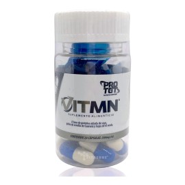 VITMN energizante 20 Cápsulas De 500 Mg PROTGT Sin sabor