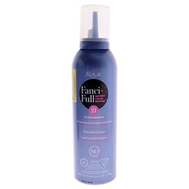 Fanci-Full Instant Color Mousse by Roux, 21 Plush Brown, Temporarily Enriches Medium to Dark Brown Hair, 6 Fl Oz
