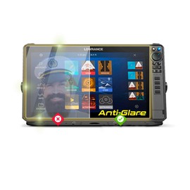 IPG Anti-Glare Made for Lowrance HDS PRO 16 Fishfinder Display Matte Finish Screen Protector Film, Perfect for Outdoor Use for HDSpro16