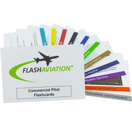 Commercial Pilot Flashcards for FAA Exams