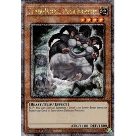 Super-Nimble Mega Hamster (Quarter Century Secret Rare) - RA02-EN004 - Quarter Century Secret Rare - 1st Edition