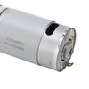 Black Silver Mini Gear Motor Low Noise High Torsion Robust