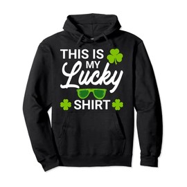 St Patricks Day Lucky Shenanigans Shamrock St Pattys Pullover Hoodie