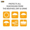 Waterproof Barbecue Cover - Lightweight and Durable Portable BBQ Cover
