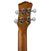 Luna Maluhia Peace Soprano Ukulele with Gig Bag, Satin Natural